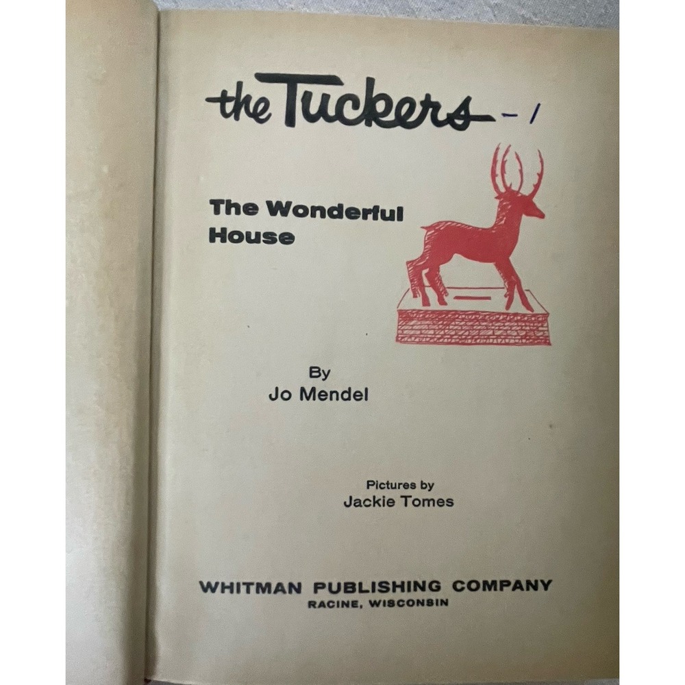 Vintage The Tuckers Series – Book‎ 1: The Wonderful House (First in Series) - Picture 5 of 10